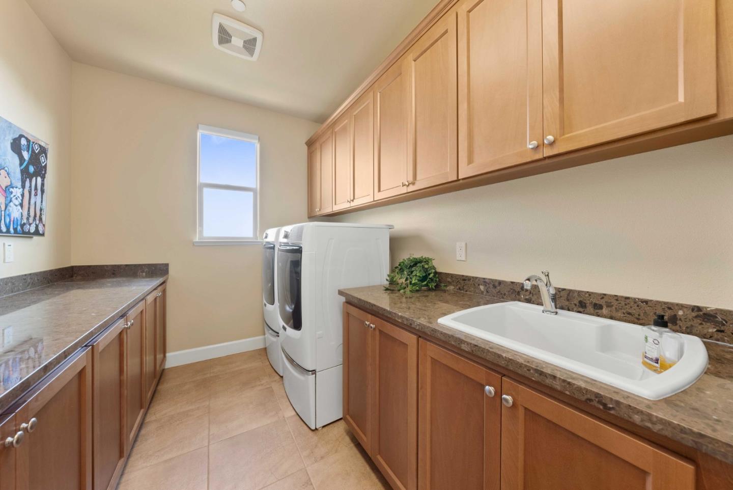 1477 Corte De Maria San Jose, CA 95120 - Photo 21 of 29 a utility room with a sink a washer and dryer