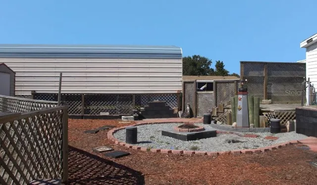 a view of a house with a patio