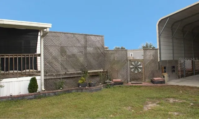 a view of a small house