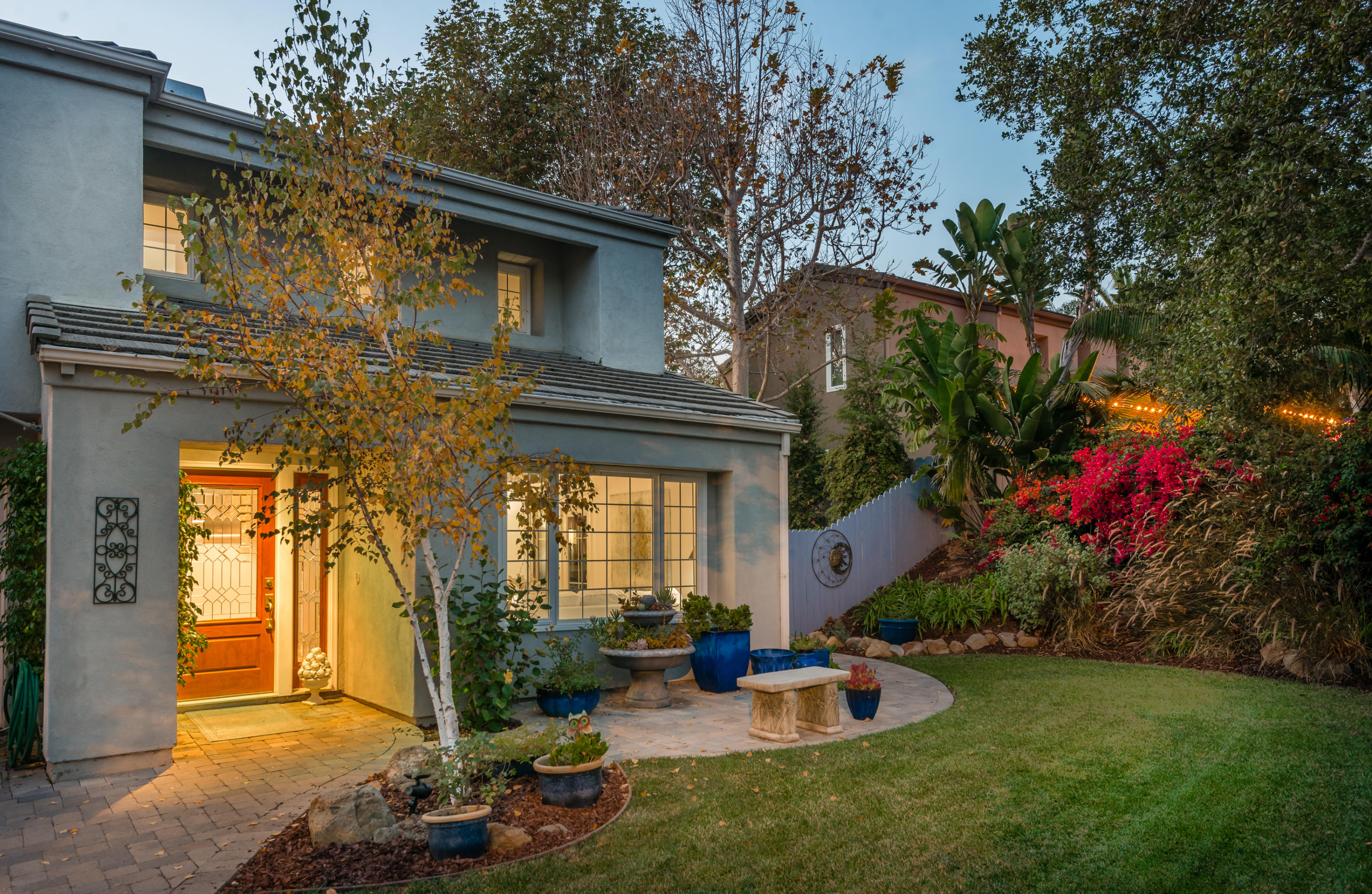 3998 Primavera Road Santa Barbara, CA 93110 - Photo 6 of 41 Front Yard-Twilight