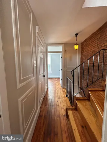 a view of wooden floor