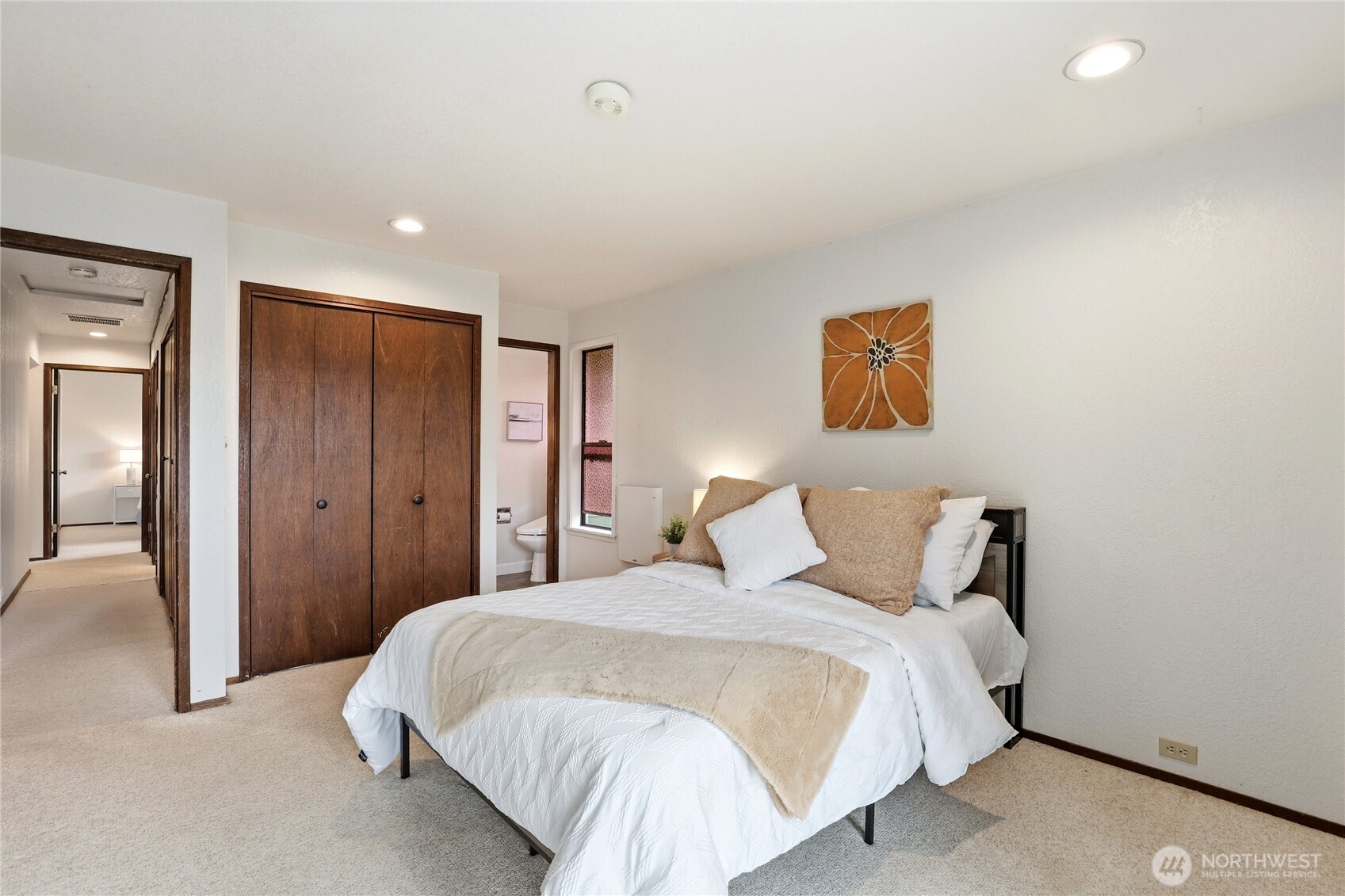 2417 Cedar Street East Port Orchard, WA 98366 - Photo 23 of 40 a bedroom with a bed and a painting