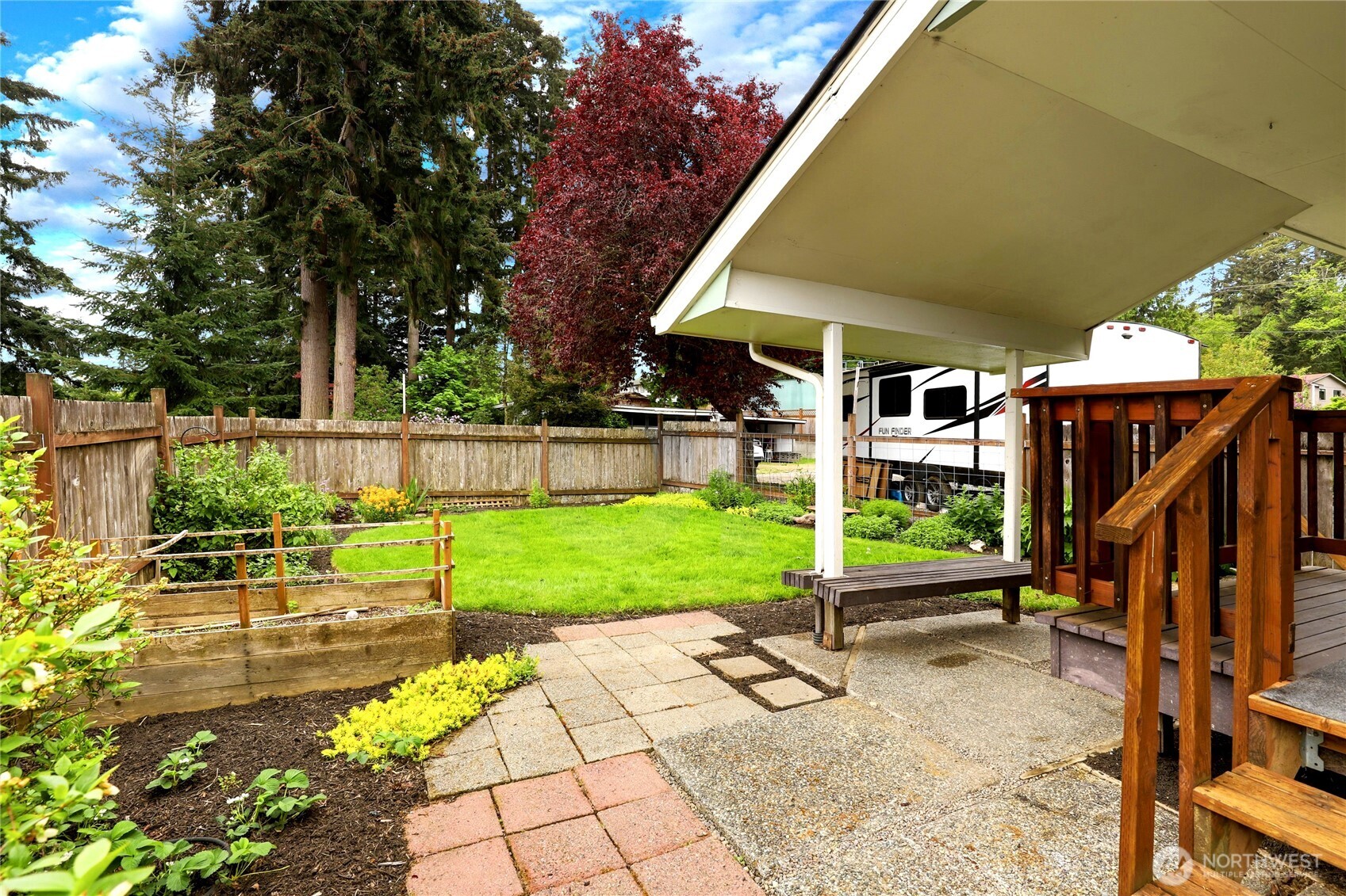 2417 Cedar Street East Port Orchard, WA 98366 - Photo 10 of 40 a view of outdoor space yard deck and patio