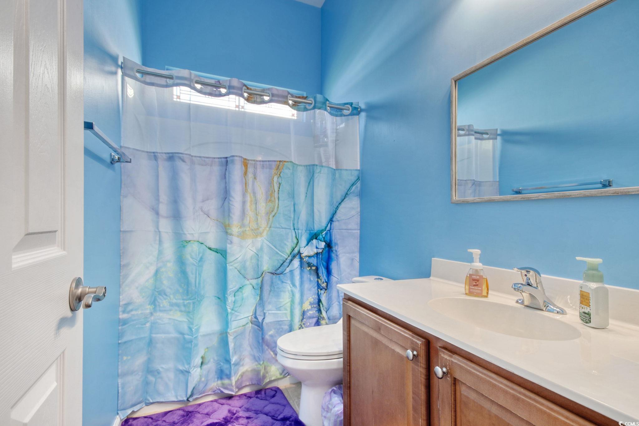 47 Pinfeather Drive Murrells Inlet, SC 29576 - Photo 13 of 35 Full bath with vanity and toilet