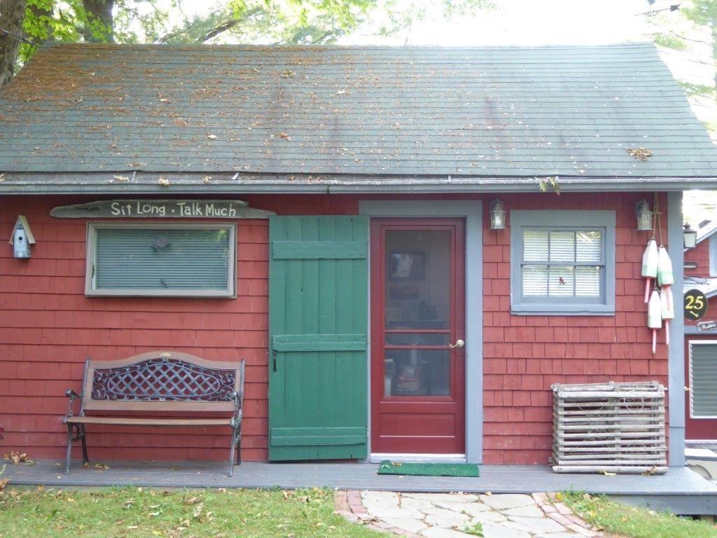 25 Shore Path Road Auburn, ME 04210 - Photo 6 of 33 Entrance to the guest cottage from...