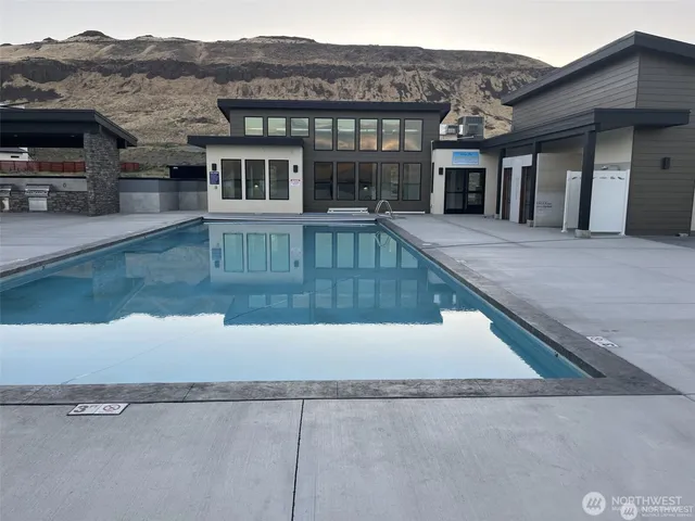 a view of a house with roof deck