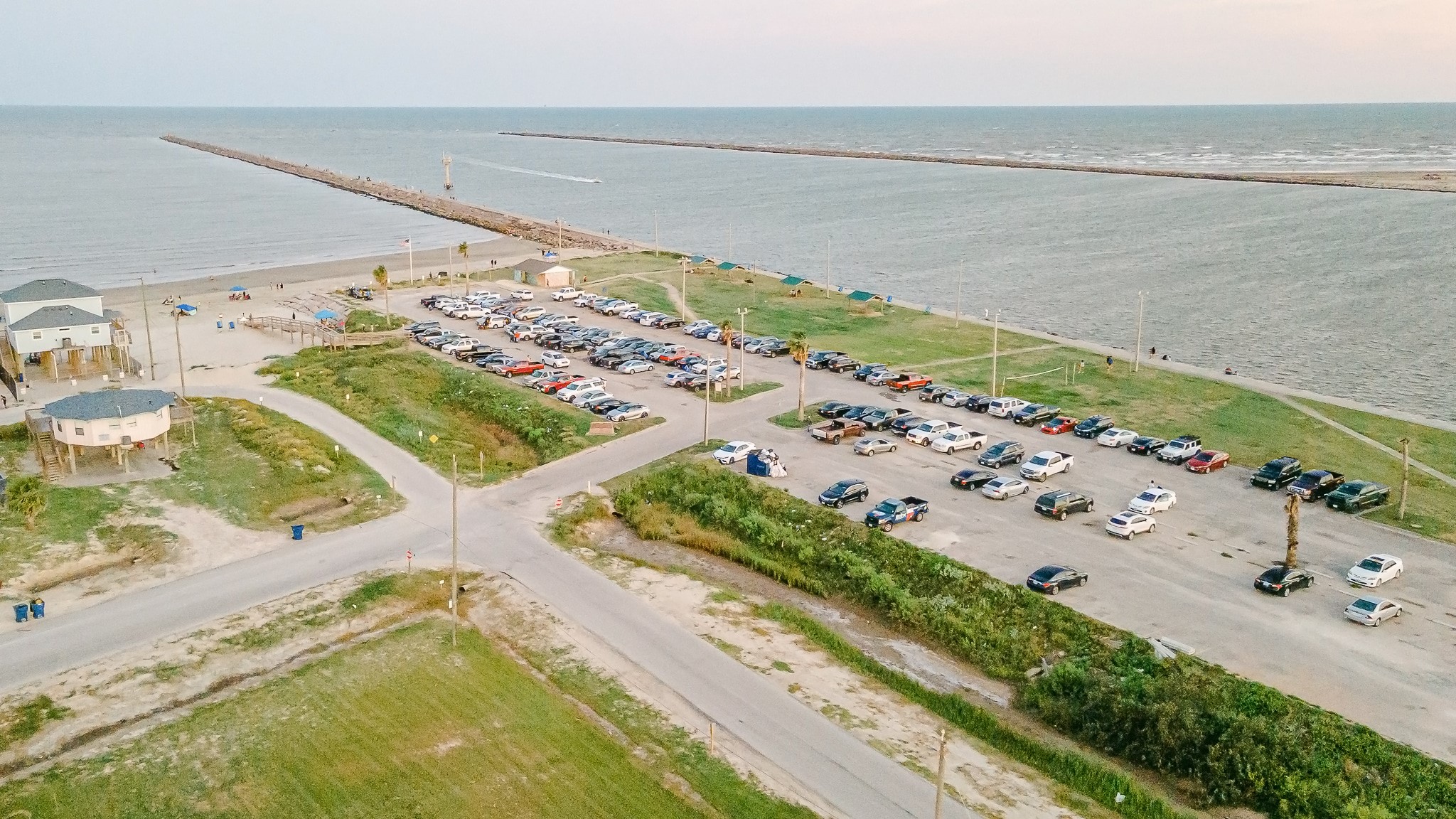 305 Jettyview Road, Unit A Surfside Beach, TX 77541 - Photo 26 of 41 a view of an ocean and an ocean