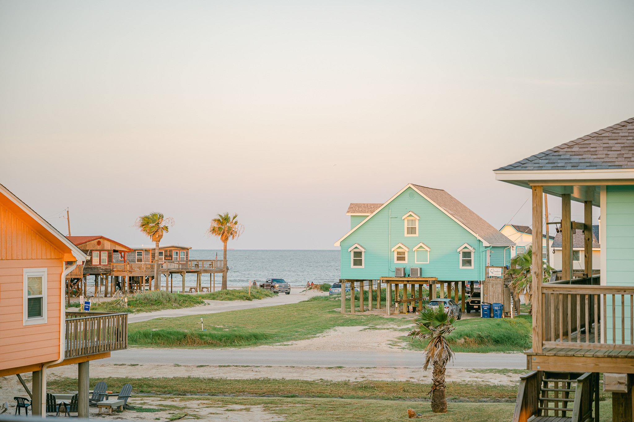 305 Jettyview Road, Unit A Surfside Beach, TX 77541 - Photo 32 of 41 a view of a house with a yard
