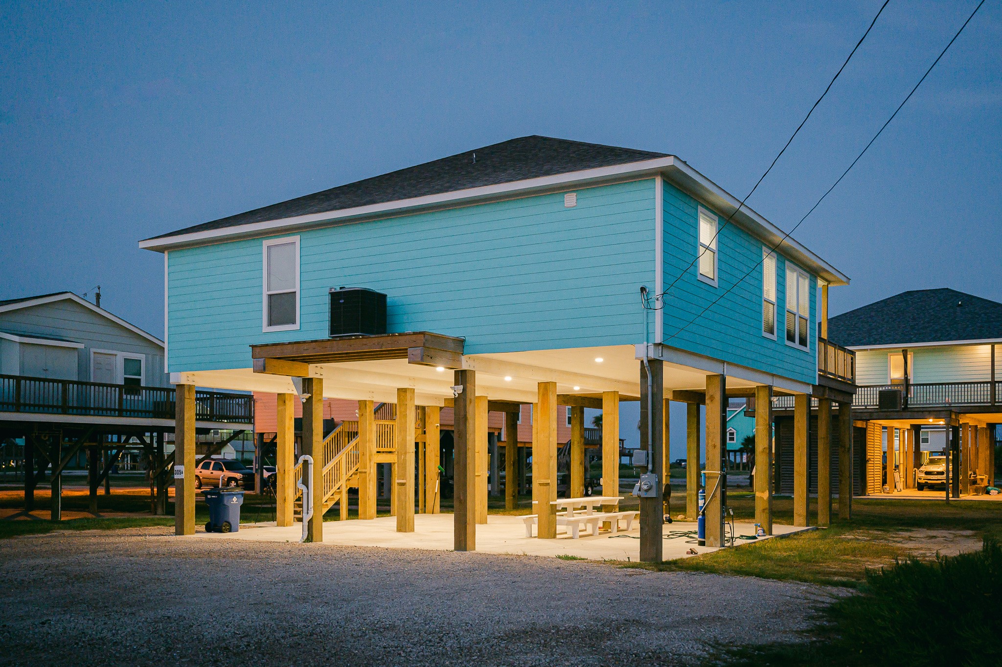 305 Jettyview Road, Unit A Surfside Beach, TX 77541 - Photo 41 of 41 a view of a building with a retail shop