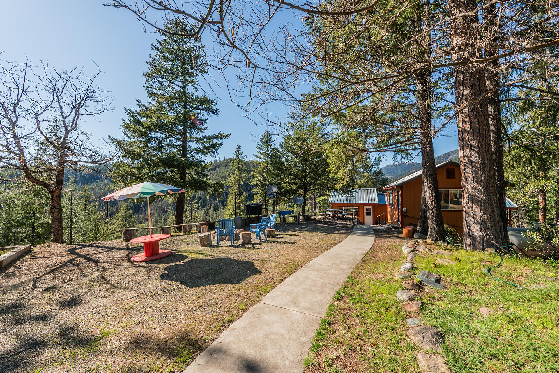 8341 East Side Road Trinity Center, CA 96091 - Photo 67 of 79 a childrens park with lots of swings and slides