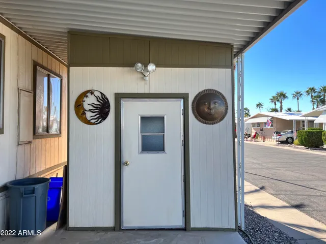 a view of a room with storage