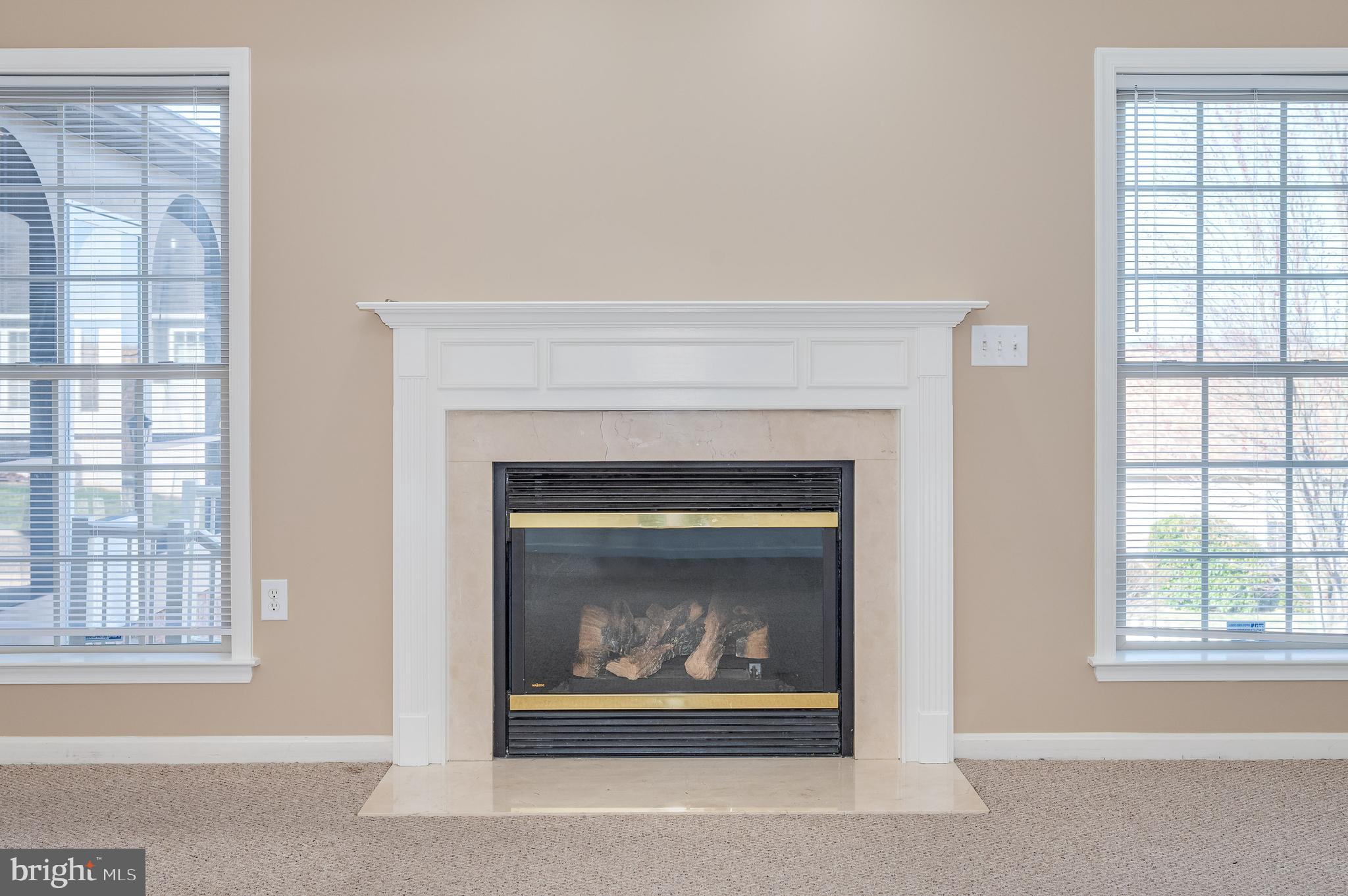 72 Mercer Lane Falling Waters, WV 25419 - Photo 9 of 45 Living room with gas fireplace
