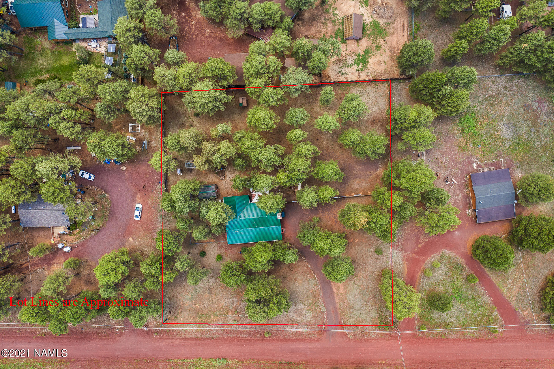 1678 North Spring Valley Road Parks, AZ 86018 - Photo 17 of 20 Aerial View