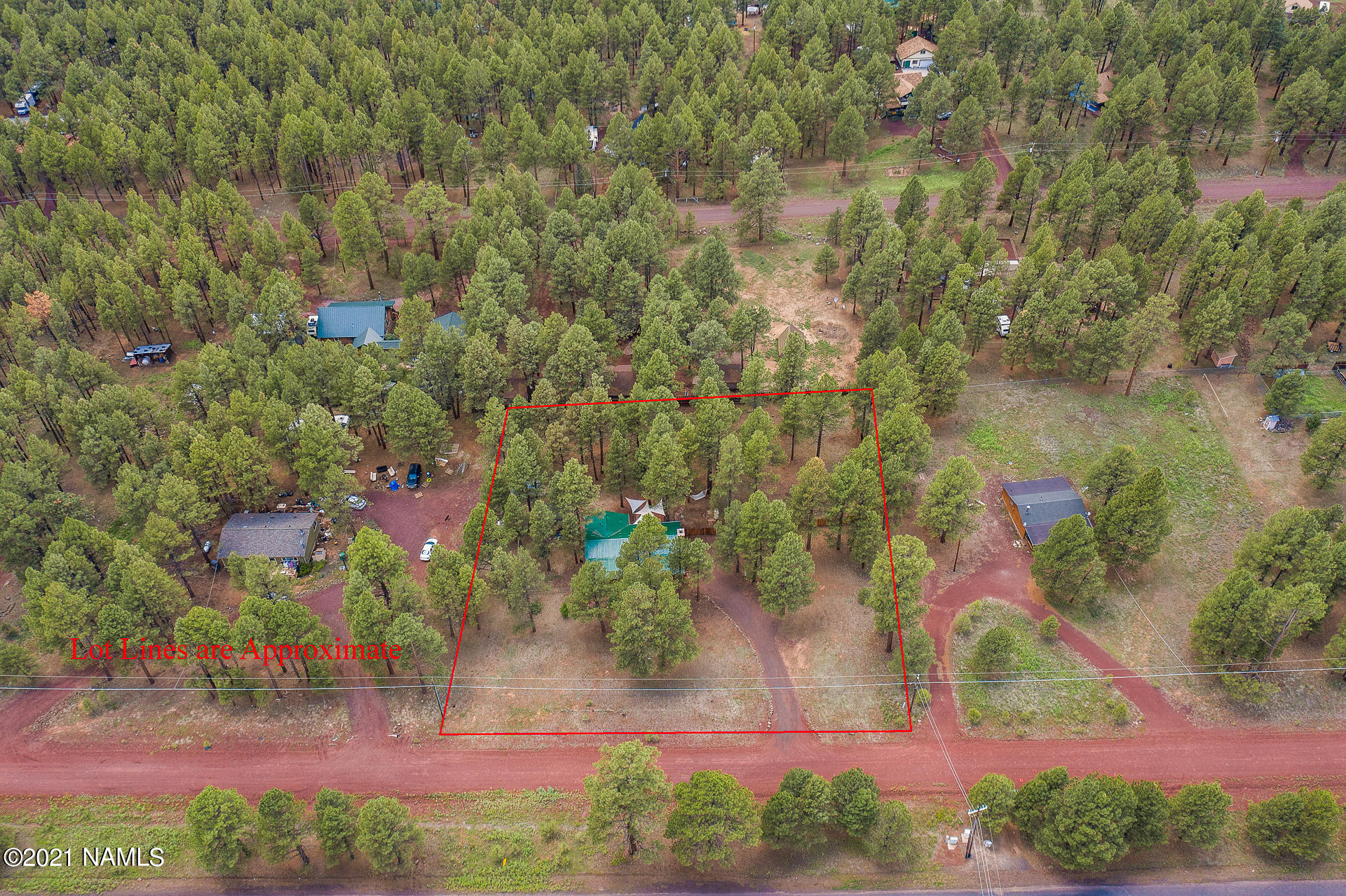 1678 North Spring Valley Road Parks, AZ 86018 - Photo 18 of 20 Aerial View