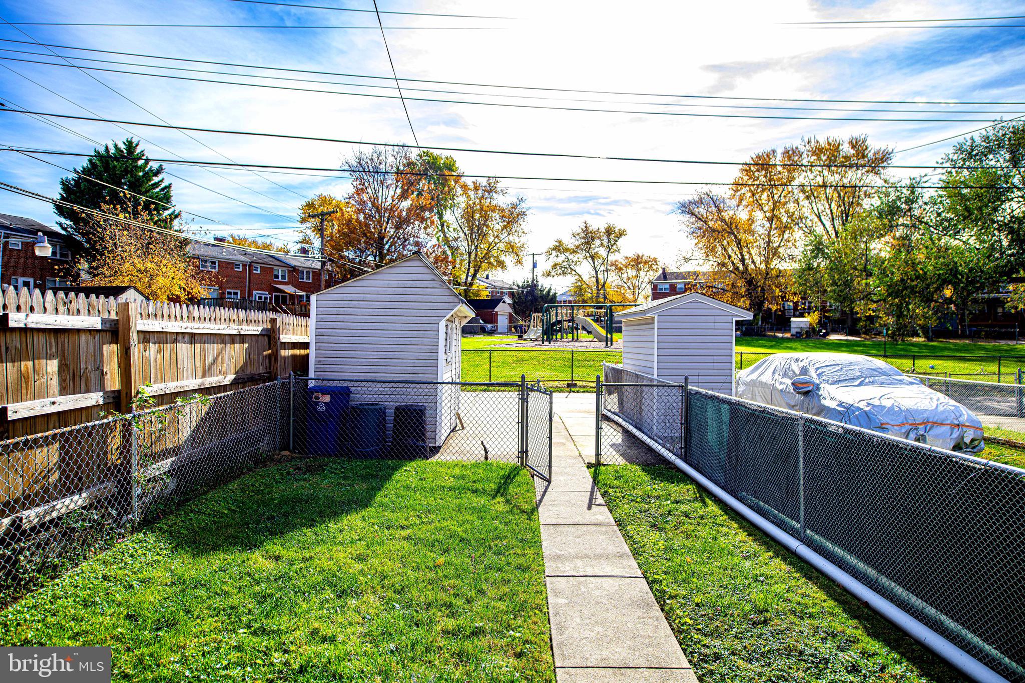 8559 Morven Road Baltimore, MD 21234 - Photo 22 of 27 a view of a backyard with sitting area