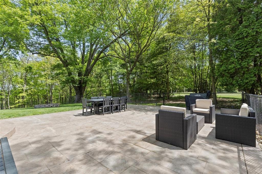 3566 Green Garden Road Aliquippa, PA 15001 - Photo 20 of 50 a view of backyard with seating area and green space