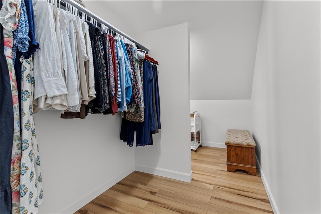 3566 Green Garden Road Aliquippa, PA 15001 - Photo 27 of 50 a view of walk in closet with clothes and shoes