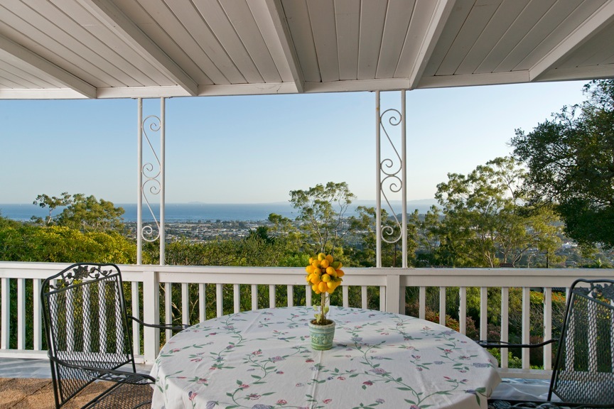 1535 Paterna Road Santa Barbara, CA 93103 - Photo 7 of 20 a view of a balcony with chairs