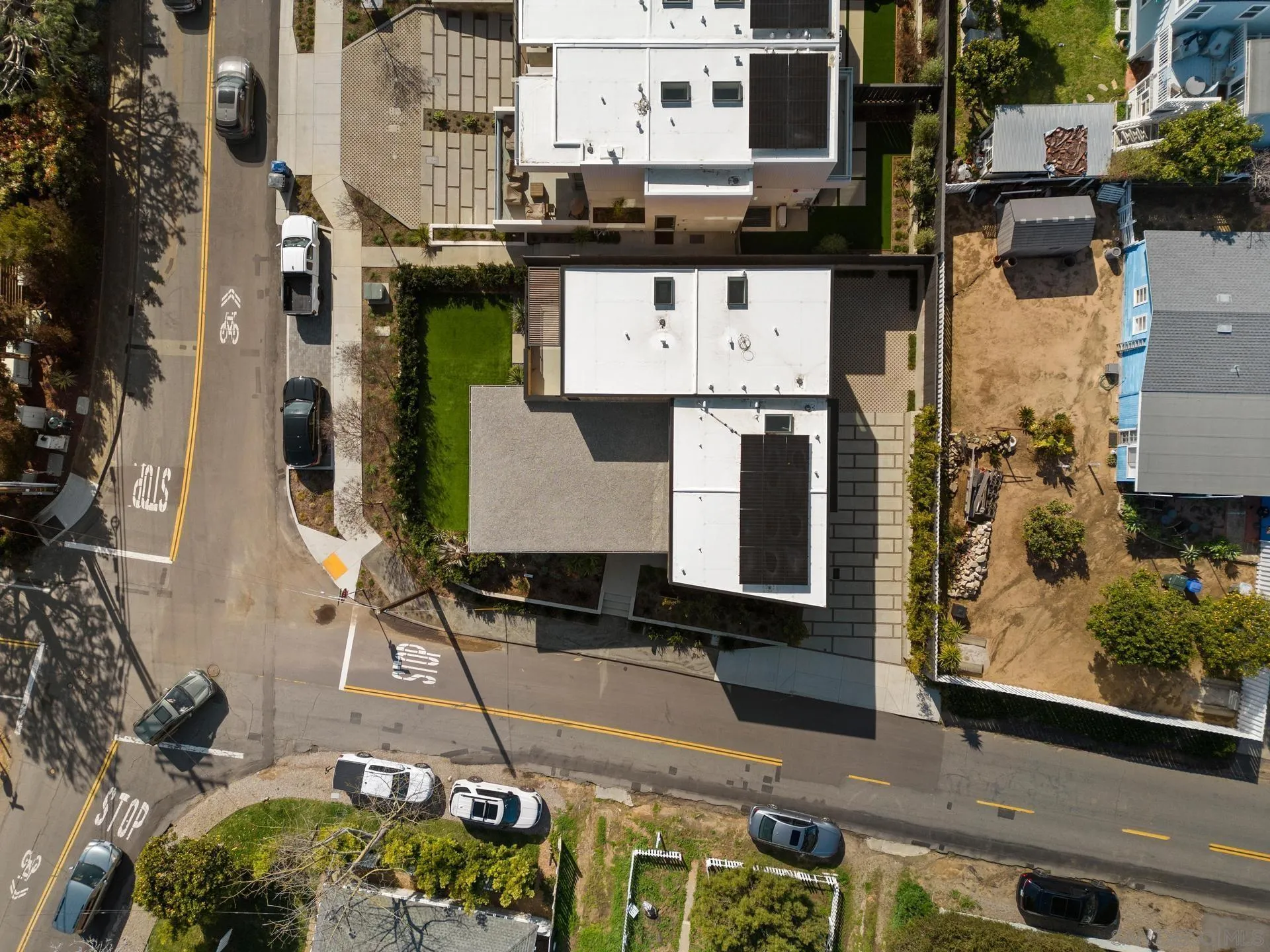 664 Cornish Drive Encinitas, CA 92024 - Photo 49 of 49 an aerial view of residential houses with outdoor space