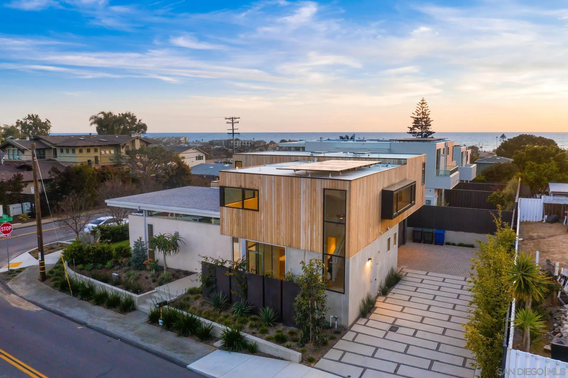 664 Cornish Drive Encinitas, CA 92024 - Photo 7 of 49 an aerial view of a house with a yard
