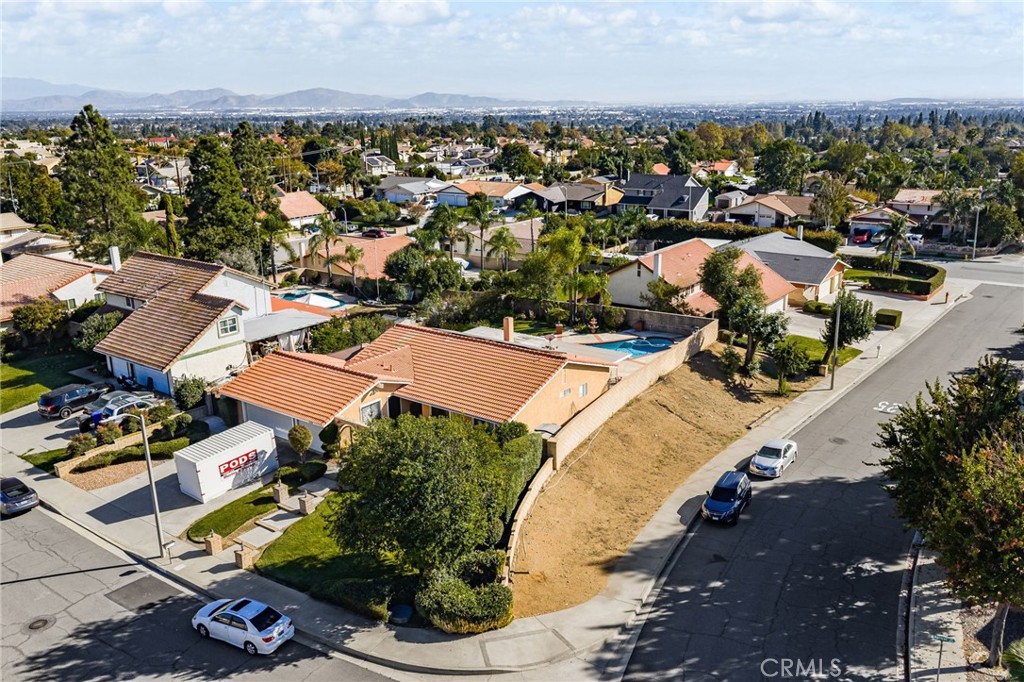 9637 Apricot Avenue Rancho Cucamonga, CA 91737 - Photo 39 of 44 an aerial view of residential houses with outdoor space