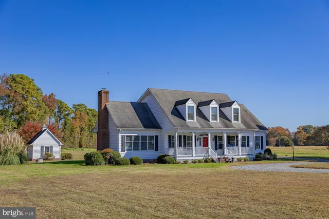an aerial view of a house with swimming pool garden and lake view