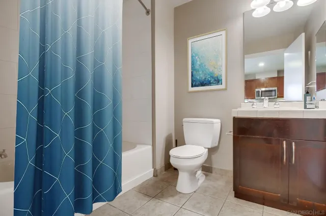 a view of a balcony with couch