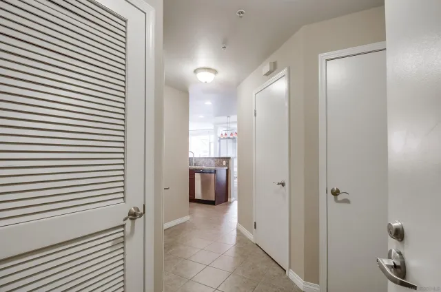 a room with furniture and a window