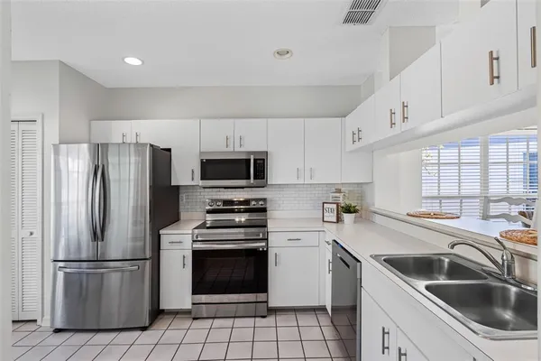 a table and chairs in a dining room