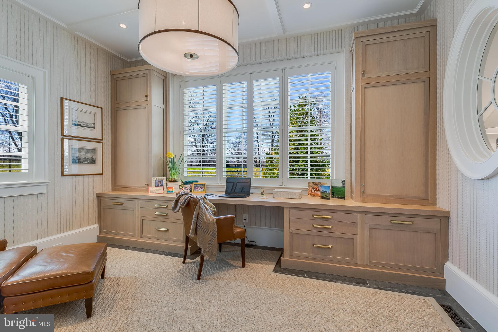 7316 Old Carters Mill Road The Plains, VA 20198 - Photo 40 of 61 Office with built-in cabinetry