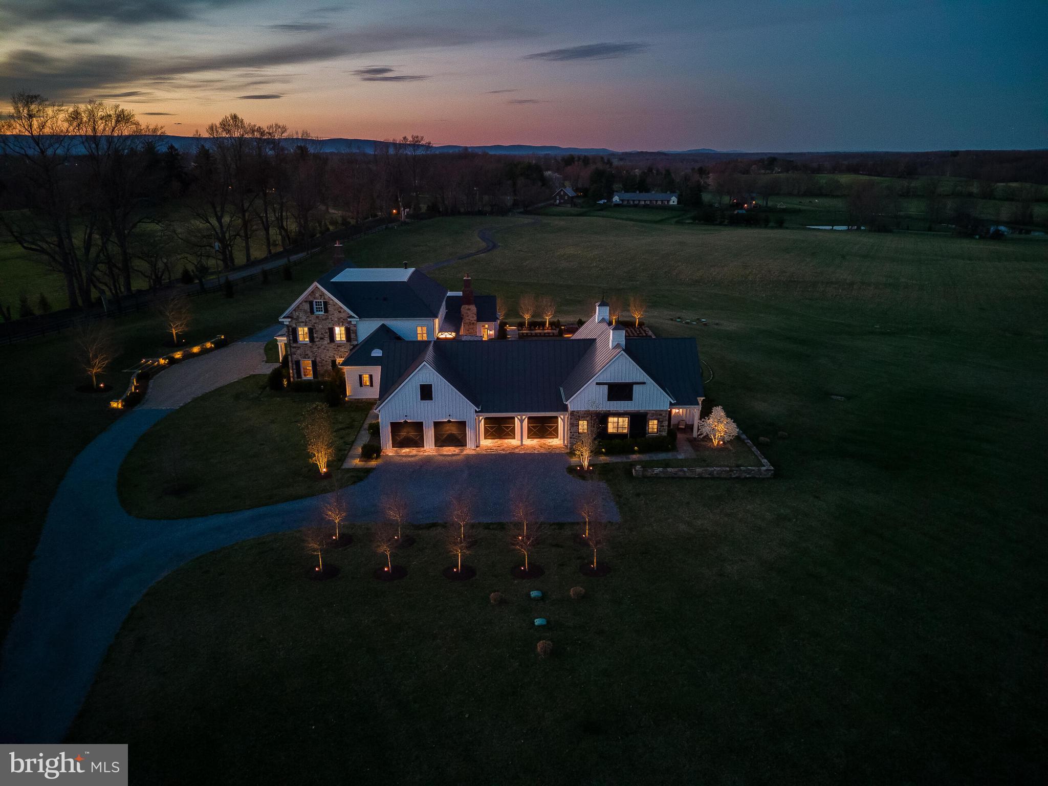 7316 Old Carters Mill Road The Plains, VA 20198 - Photo 60 of 61 a view of a lake in front of the house