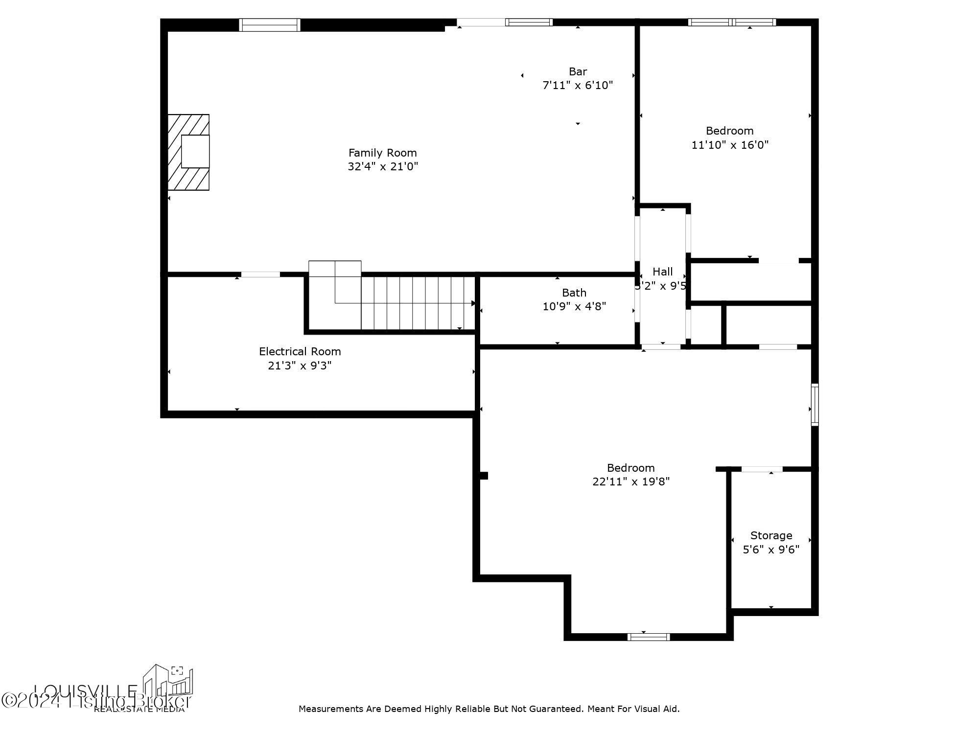 6412 El Rancho Road Louisville, KY 40291 - Photo 55 of 55 Floor Plan-Walkout Basement