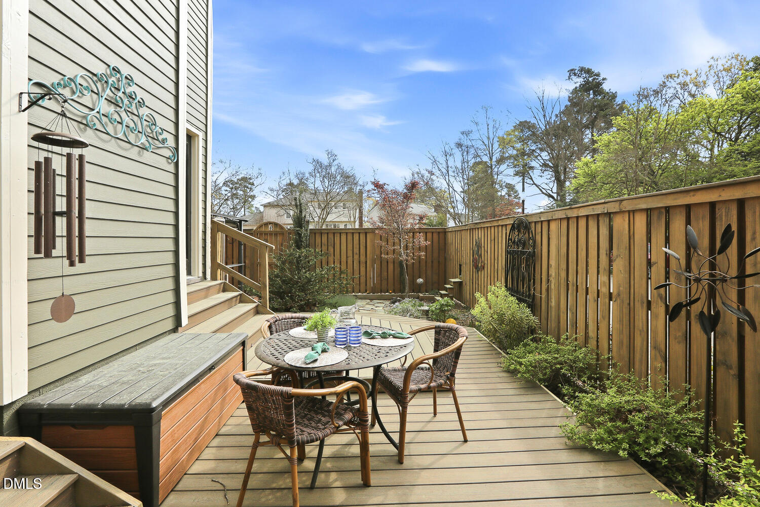 6023 Sentinel Drive Raleigh, NC 27609 - Photo 39 of 53 a view of a outdoor seating area