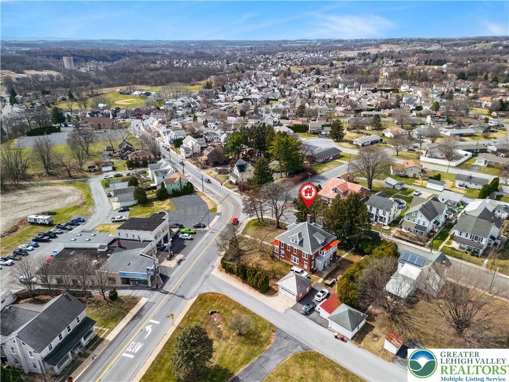 4349 Main Street Whitehall, PA 18052 - Photo 38 of 42 an aerial view of residential houses with outdoor space