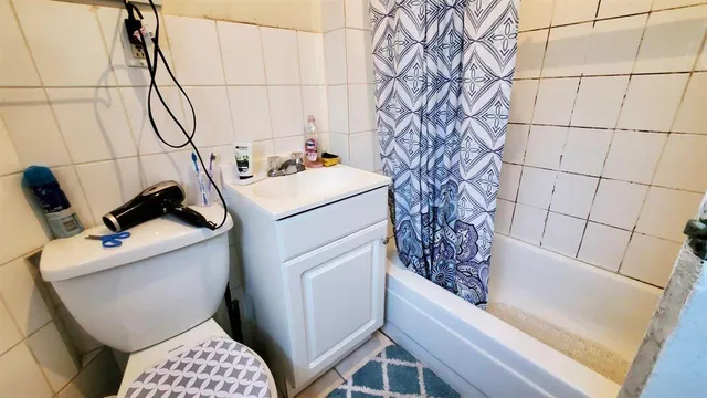 a room with storage and utility