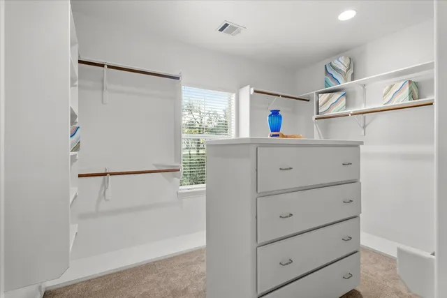 a view of walk in closet