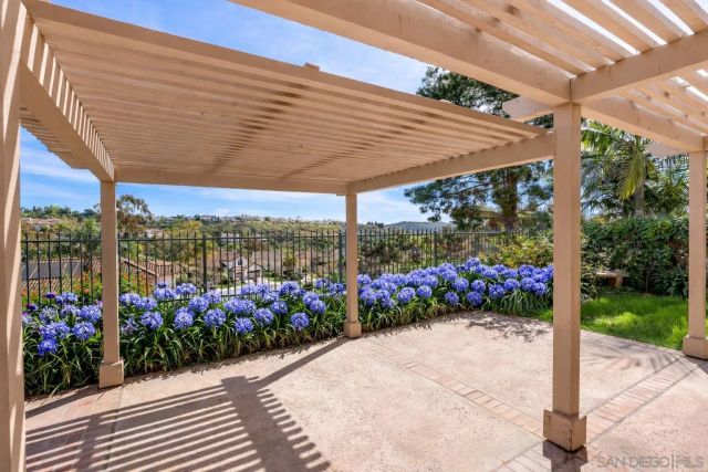 a view of a lake from a balcony