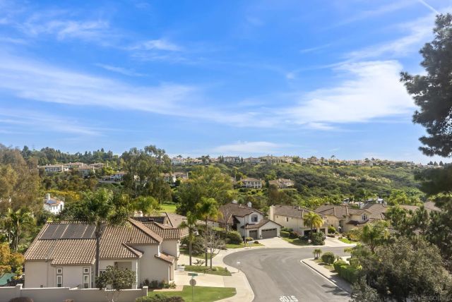 a view of a city and mountains