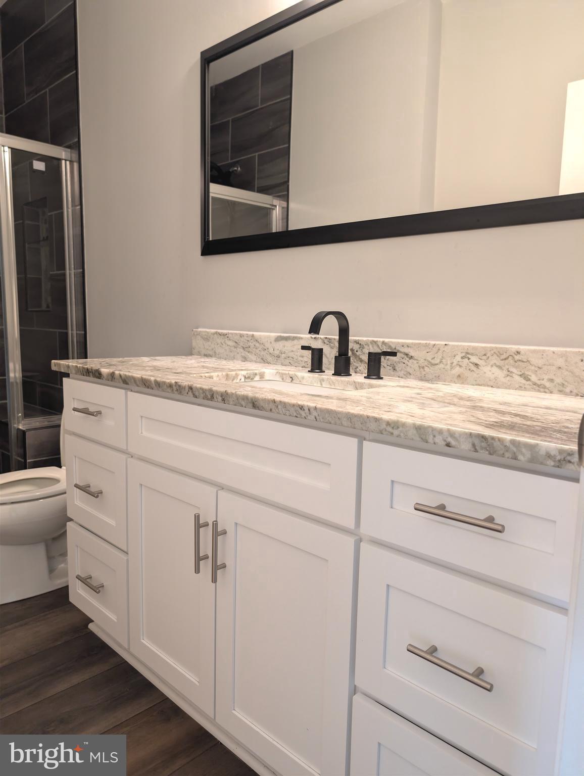 9541 Center Street Manassas, VA 20110 - Photo 10 of 41 a bathroom with a sink and a toilet