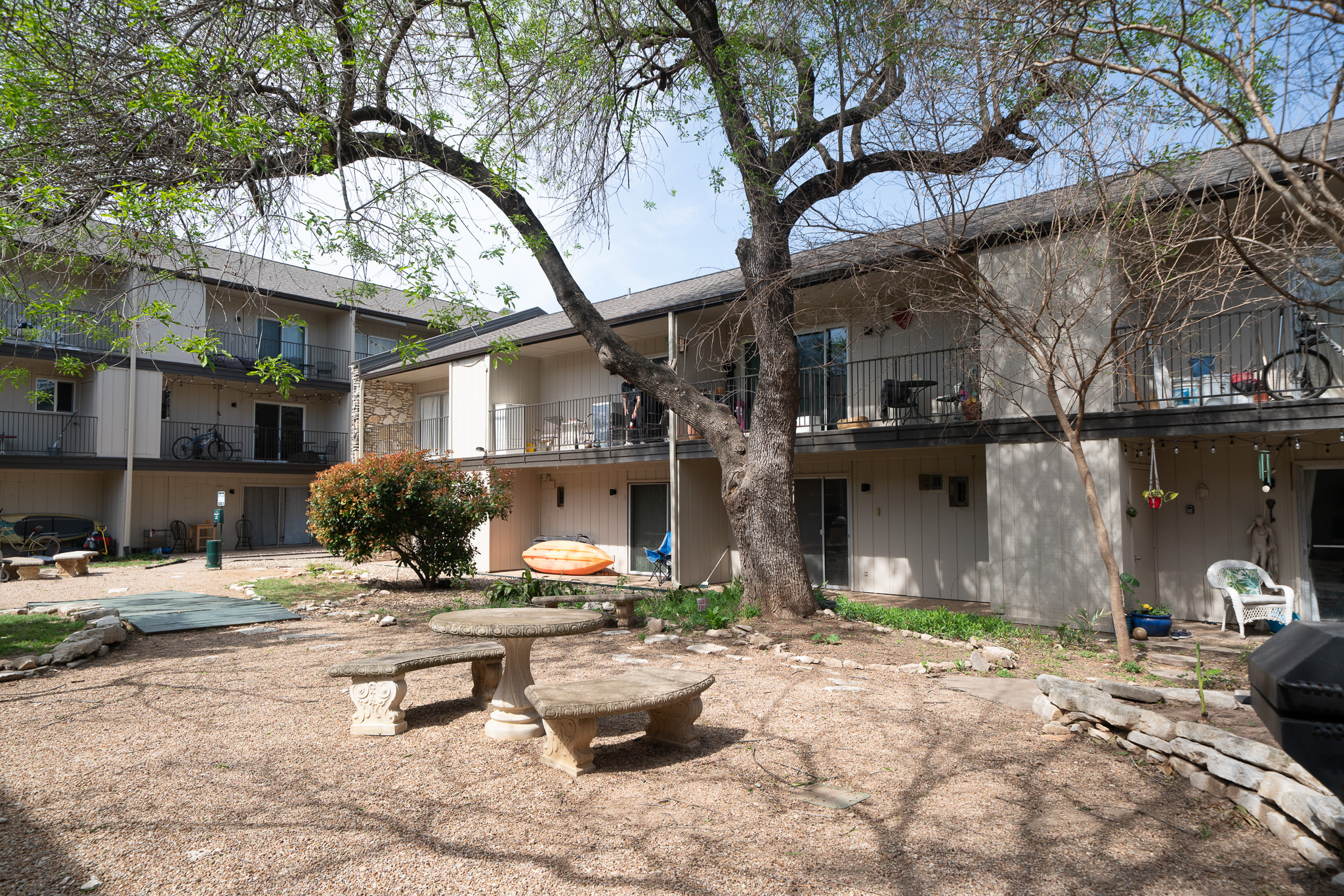 500 East Riverside Drive, Unit 242 Austin, TX 78704 - Photo 34 of 40 Back of house featuring a patio area