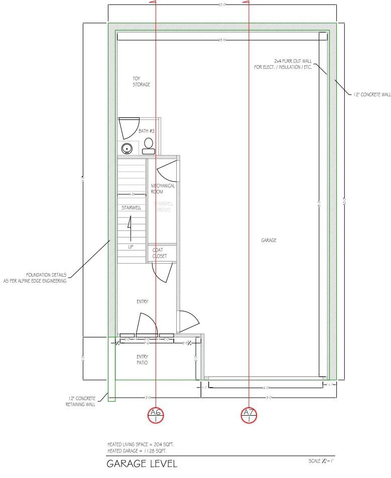 Tbd South Sunset Ridge Drive Telluride, CO 81435 - Photo 12 of 15 Garagle Level