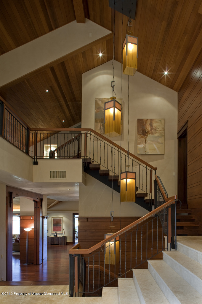 570 Eppley Drive Aspen, CO 81612 - Photo 6 of 23 a view of entryway and hall with wooden floor