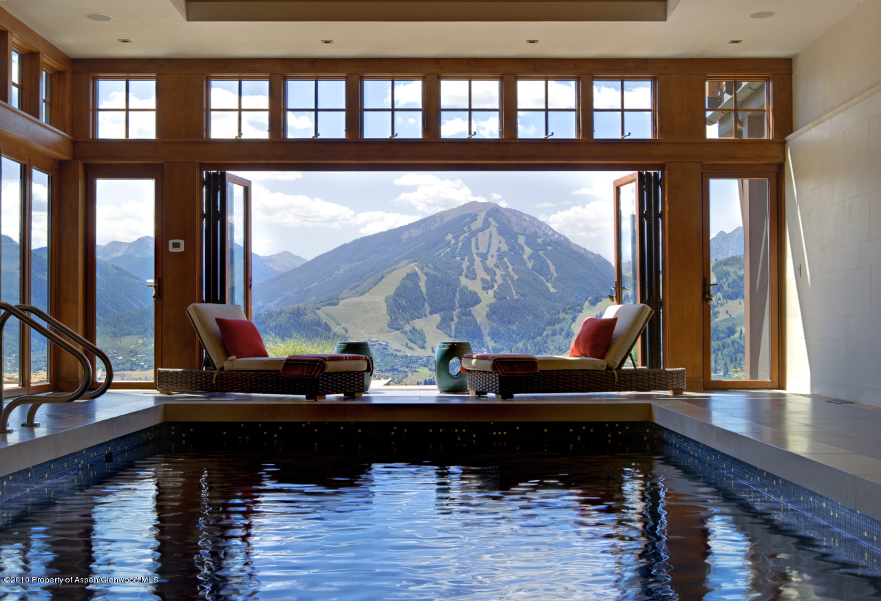 570 Eppley Drive Aspen, CO 81612 - Photo 10 of 23 a view of living room with furniture and large windows
