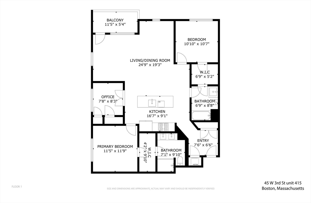 45 West 3rd Street, Unit 415 Boston, MA 02127 - Photo 19 of 19