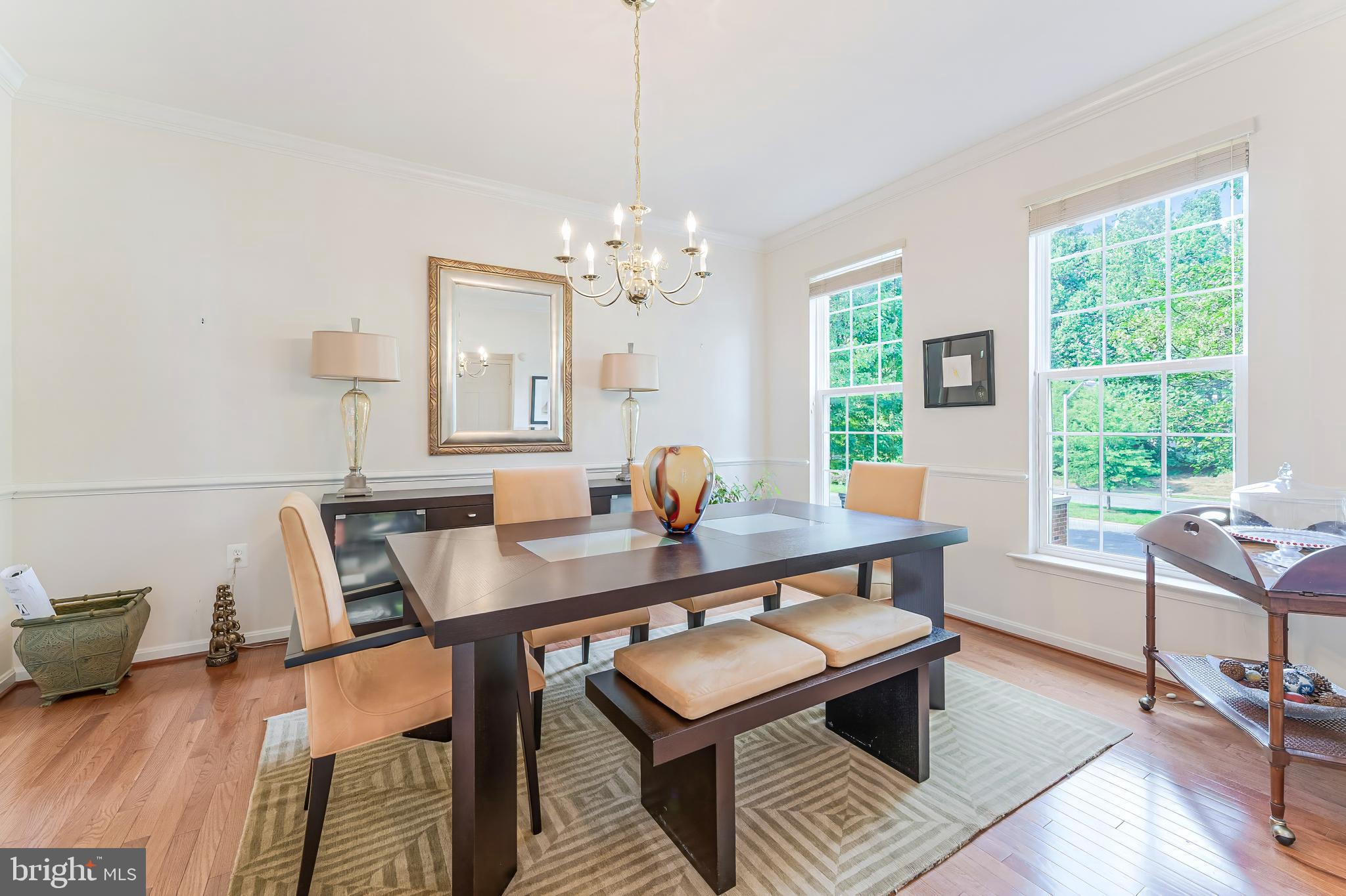 2326 Campus Way North Bowie, MD 20721 - Photo 11 of 31 a view of a dining room with furniture window and outside view