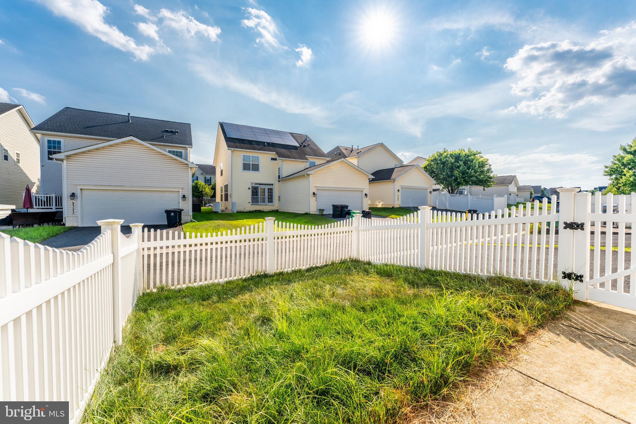 2326 Campus Way North Bowie, MD 20721 - Photo 18 of 31 a view of a house with wooden fence