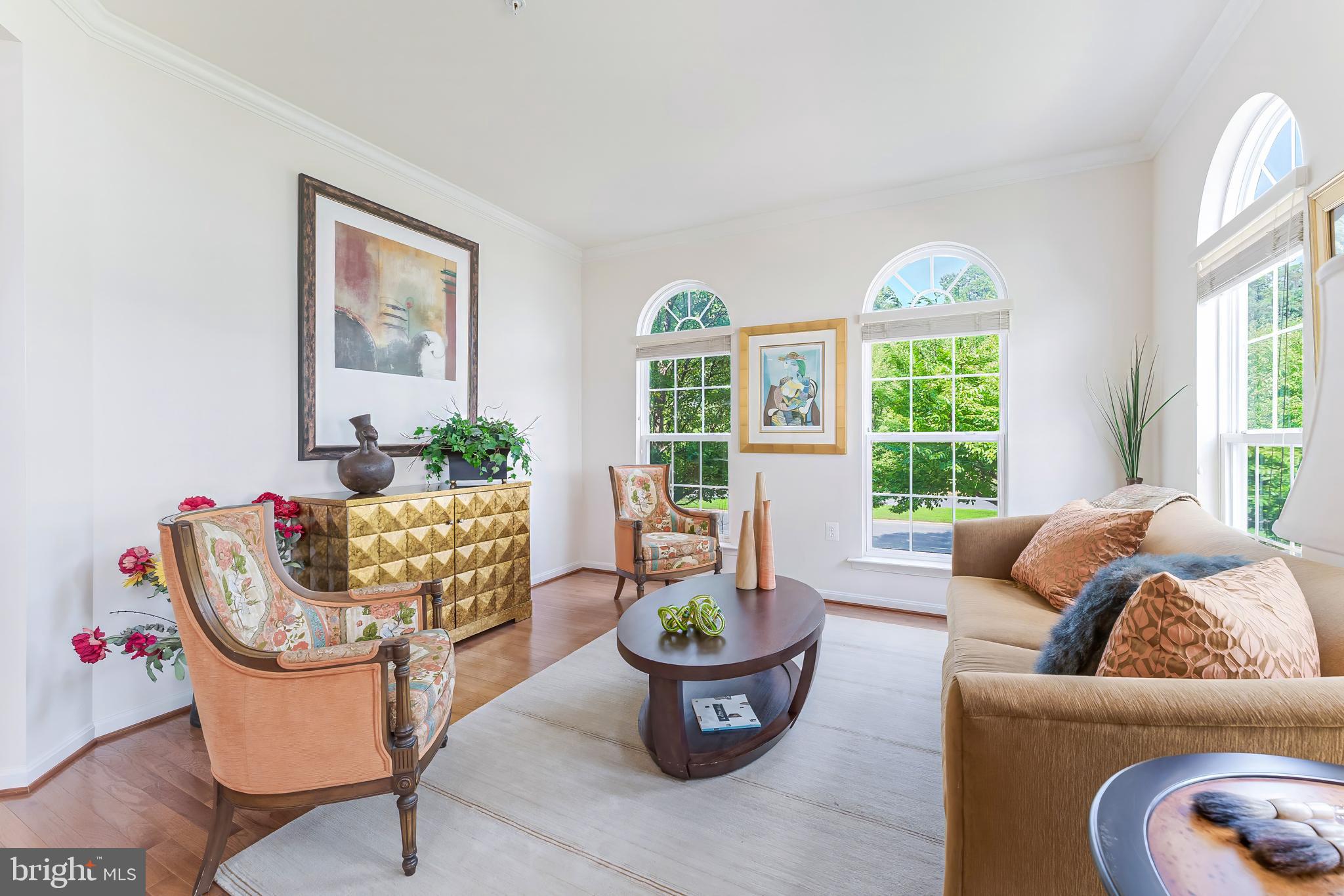2326 Campus Way North Bowie, MD 20721 - Photo 10 of 31 a living room with furniture and a potted plant