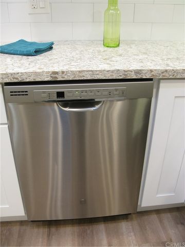 a close view of sink and microwave