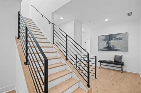 a view of entryway and hall