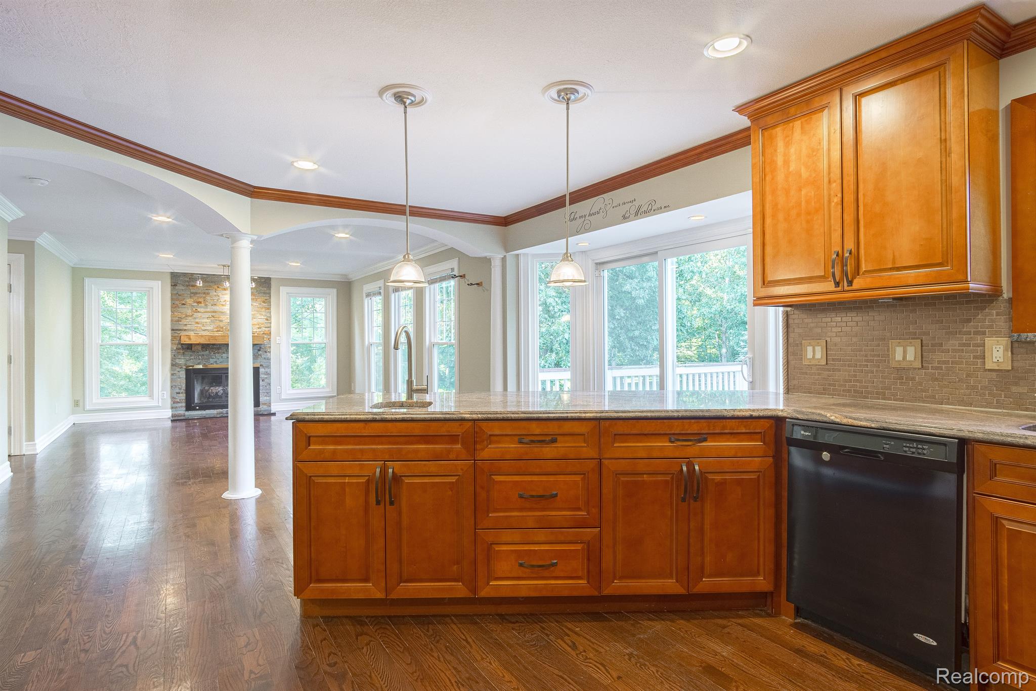 3930 Cullen Road Howell, MI 48855 - Photo 31 of 61 Large Kitchen with beautiful Granite Counters